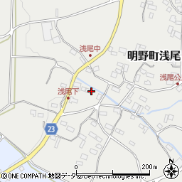 山梨県北杜市明野町浅尾1538周辺の地図