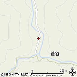 福井県南条郡南越前町菅谷23-5周辺の地図