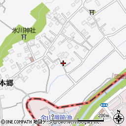 埼玉県所沢市本郷610周辺の地図