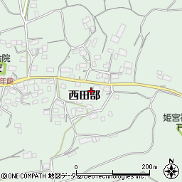 千葉県香取市西田部508周辺の地図