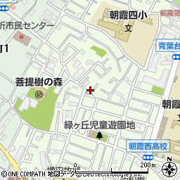 おすし日和 朝霞店周辺の地図