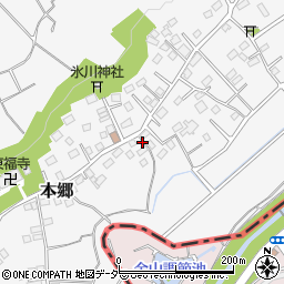 埼玉県所沢市本郷600周辺の地図