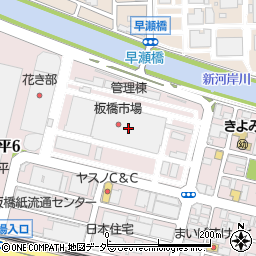 株式会社松浅　板橋支社周辺の地図