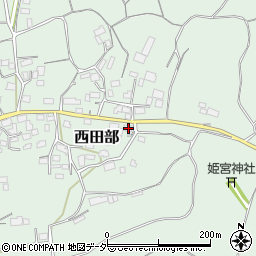 千葉県香取市西田部506周辺の地図