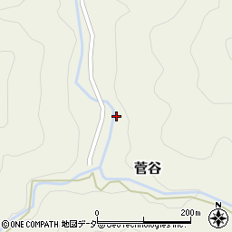 福井県南条郡南越前町菅谷24-5周辺の地図