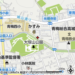 東京都青梅市東青梅6丁目1-18周辺の地図