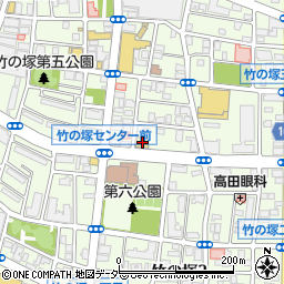 デニーズ竹の塚店周辺の地図