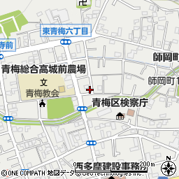 東京都青梅市東青梅6丁目15-6周辺の地図