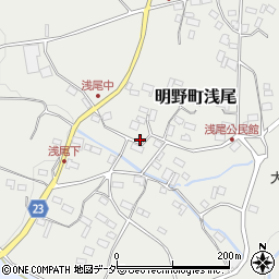 山梨県北杜市明野町浅尾1135周辺の地図