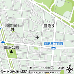 パークフォーラム竹の塚Ａ周辺の地図