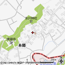 埼玉県所沢市本郷671周辺の地図