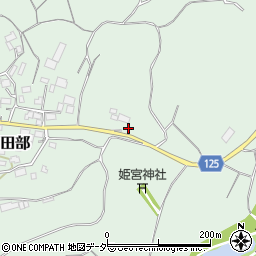 千葉県香取市西田部691周辺の地図