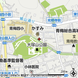 東京都青梅市東青梅6丁目1-20周辺の地図