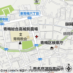東京都青梅市東青梅6丁目15-10周辺の地図