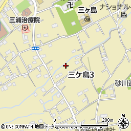 埼玉県所沢市三ケ島3丁目1188周辺の地図