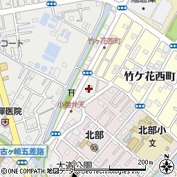 セブンイレブン松戸古ヶ崎店周辺の地図