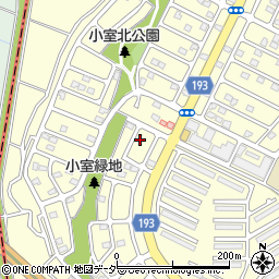 千葉県船橋市小室町2807周辺の地図