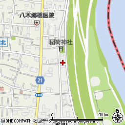 埼玉県三郷市東町48周辺の地図