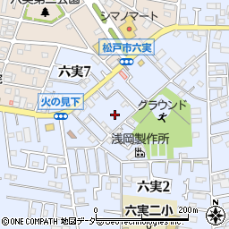 パルシステム千葉 にじいろぱる松戸六実周辺の地図