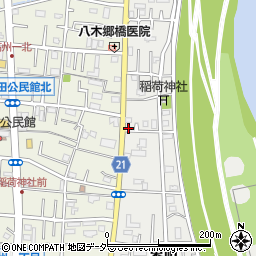 埼玉県三郷市東町62周辺の地図