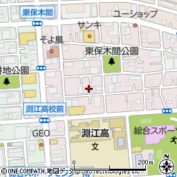 章江弐番舘周辺の地図