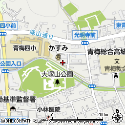 東京都青梅市東青梅6丁目1-22周辺の地図