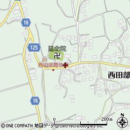 千葉県香取市西田部607-1周辺の地図