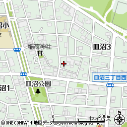 東京都足立区皿沼3丁目9-5周辺の地図