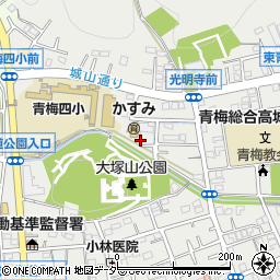 東京都青梅市東青梅6丁目1-21周辺の地図