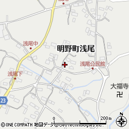 山梨県北杜市明野町浅尾1074周辺の地図