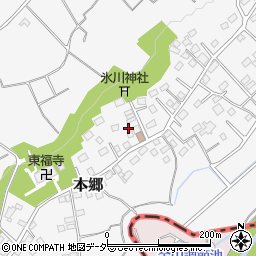 埼玉県所沢市本郷674周辺の地図