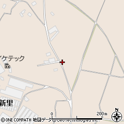 千葉県香取市新里2181周辺の地図