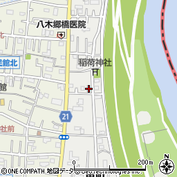 埼玉県三郷市東町49周辺の地図