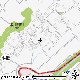 埼玉県所沢市本郷612-1周辺の地図