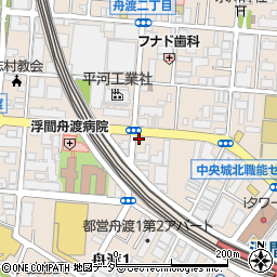 東京都板橋区舟渡1丁目16-15周辺の地図