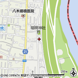 埼玉県三郷市東町47周辺の地図