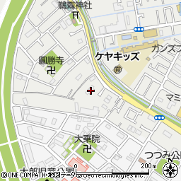 千葉県松戸市古ケ崎156周辺の地図