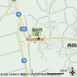 千葉県香取市西田部607周辺の地図