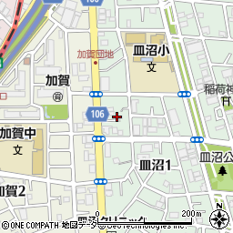 加賀歯科クリニック周辺の地図
