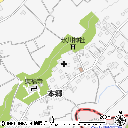 埼玉県所沢市本郷683-1周辺の地図