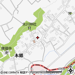 埼玉県所沢市本郷669周辺の地図