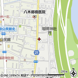 埼玉県三郷市東町61周辺の地図