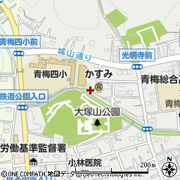東京都青梅市東青梅6丁目1-34周辺の地図
