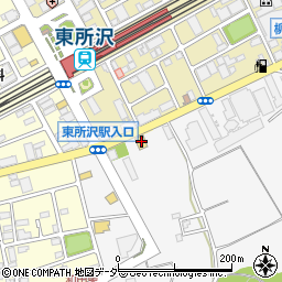 埼玉県所沢市本郷1092-4周辺の地図