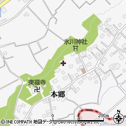 埼玉県所沢市本郷683周辺の地図