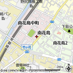 千葉県松戸市南花島中町202周辺の地図