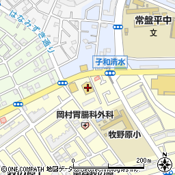 洋服の青山松戸常盤平店周辺の地図
