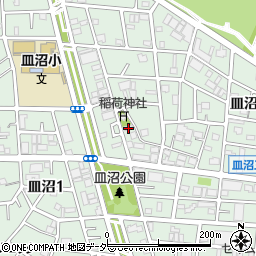 東京都足立区皿沼3丁目15-12周辺の地図