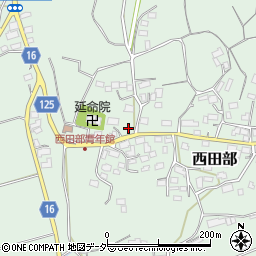 千葉県香取市西田部610周辺の地図