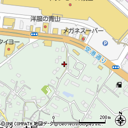 千葉県成田市土屋735周辺の地図